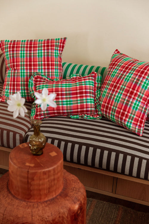 TALIA PLAID - Multi Petite Pillow
