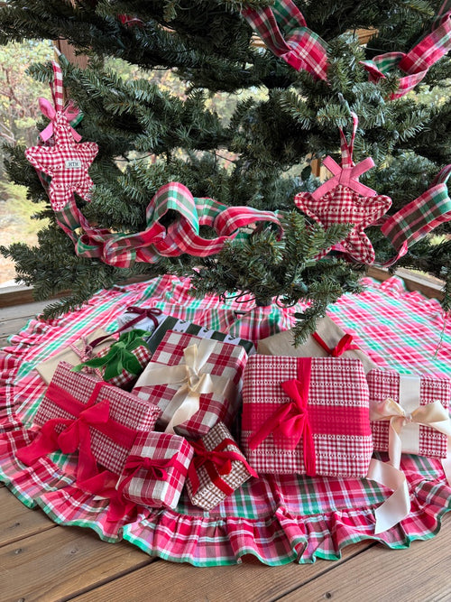 TALIA PLAID - Multi Tree Skirt