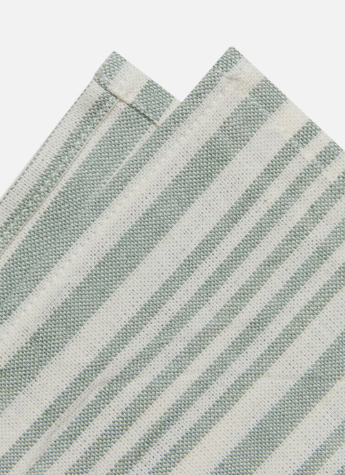 Heather Taylor Home x This Oak House - Sage Stripe Napkins