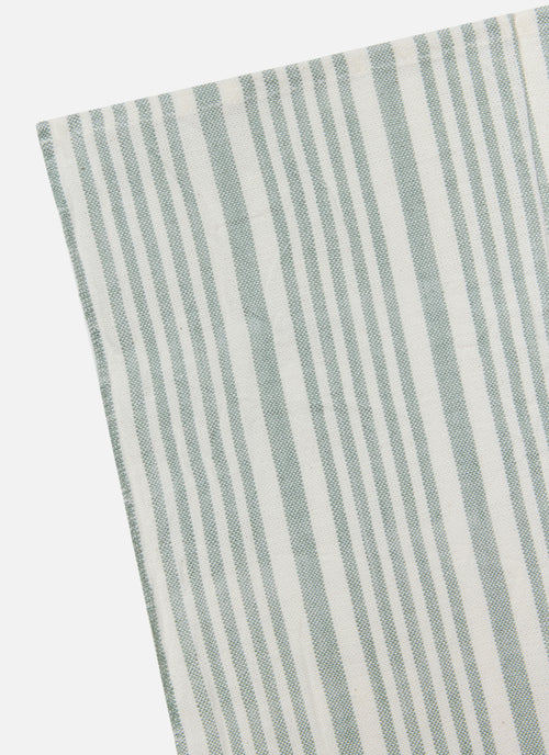 Heather Taylor Home x This Oak House - Sage Stripe Tablecloth