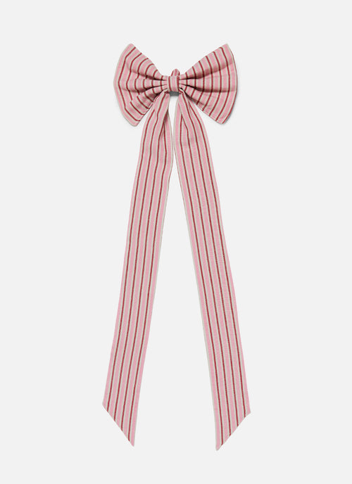 PETITE STRIPE - Valentine Fabric Bow