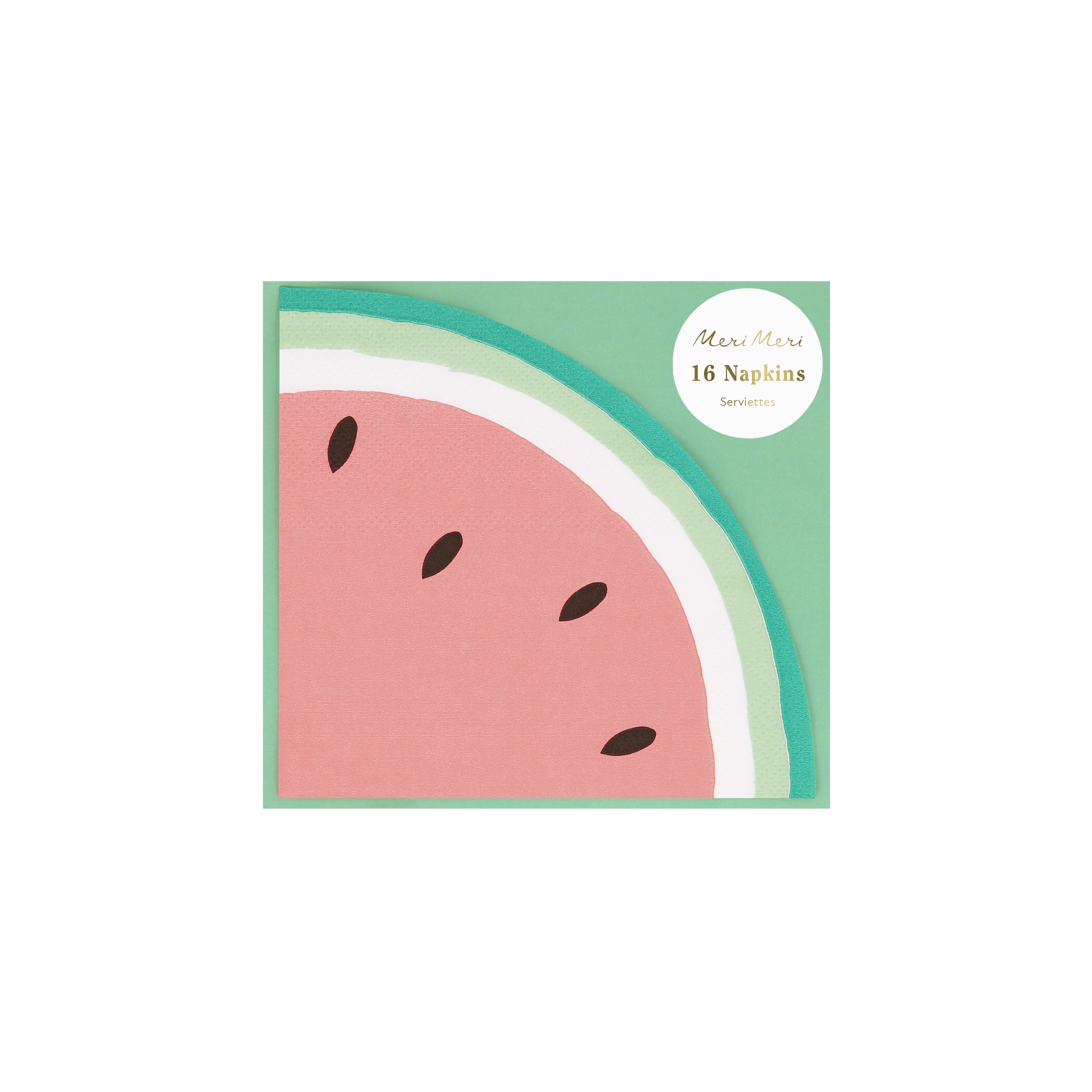 Watermelon Slice Paper Napkins