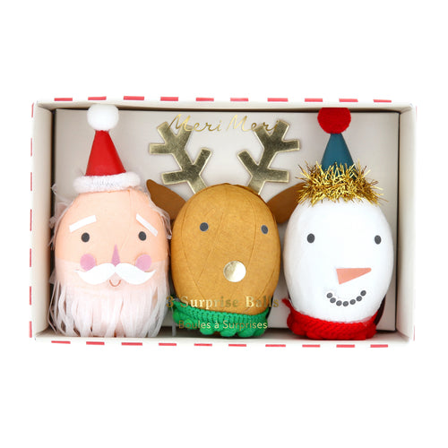 Christmas Character Surprise Balls (x3)