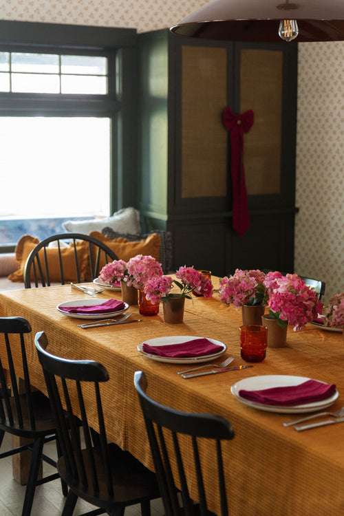 SOHO - Two Toned Amber Tablecloth