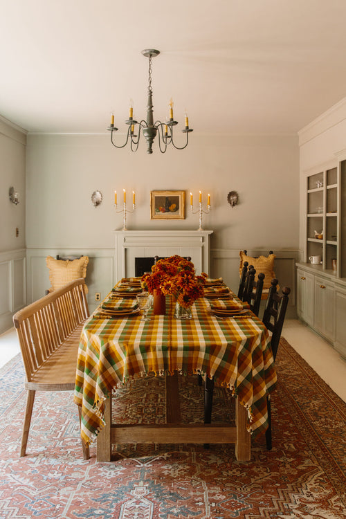 GINGHAM - Oak Tablecloth
