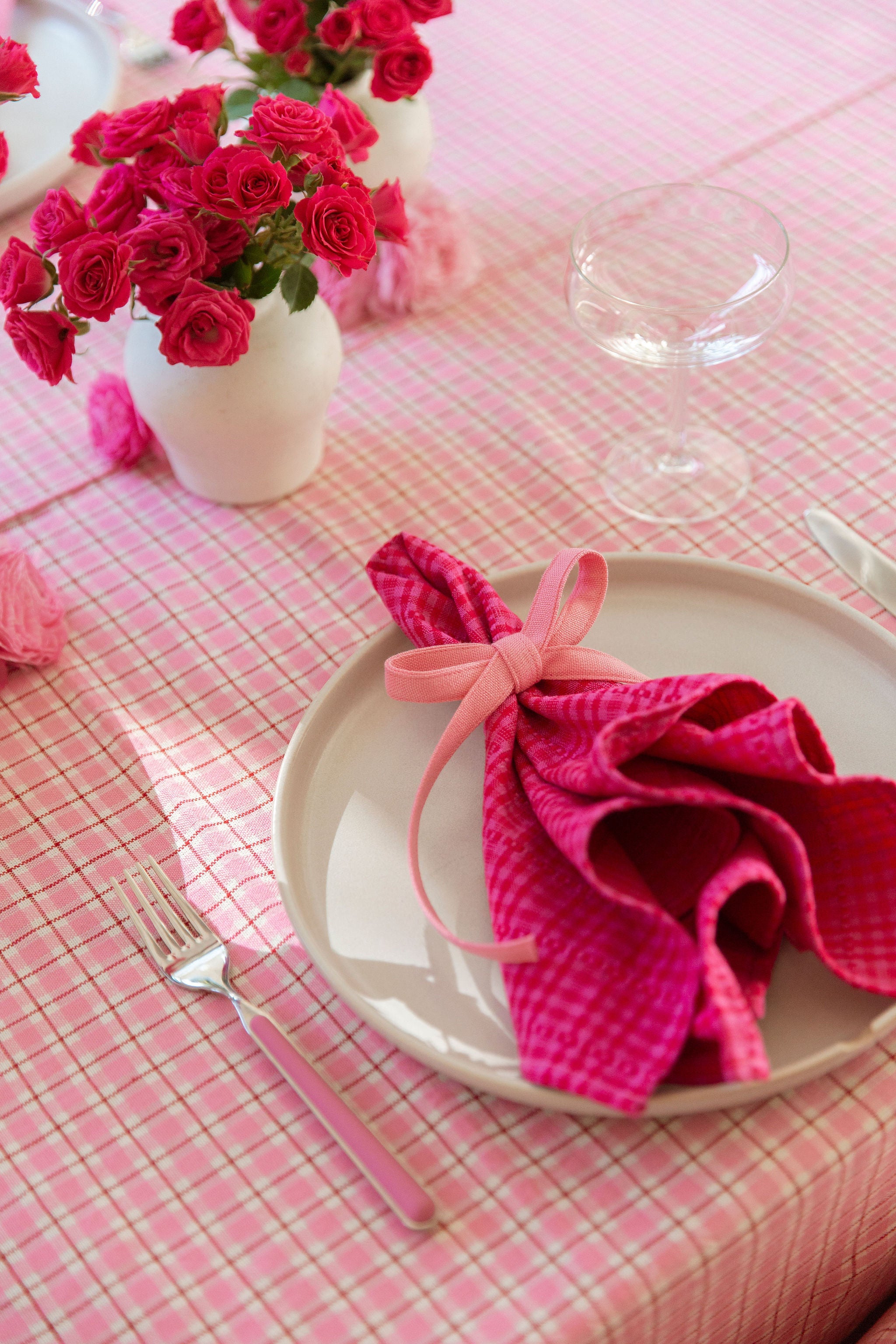 SOHO - Two Toned Fuchsia Napkins – Heather Taylor Home