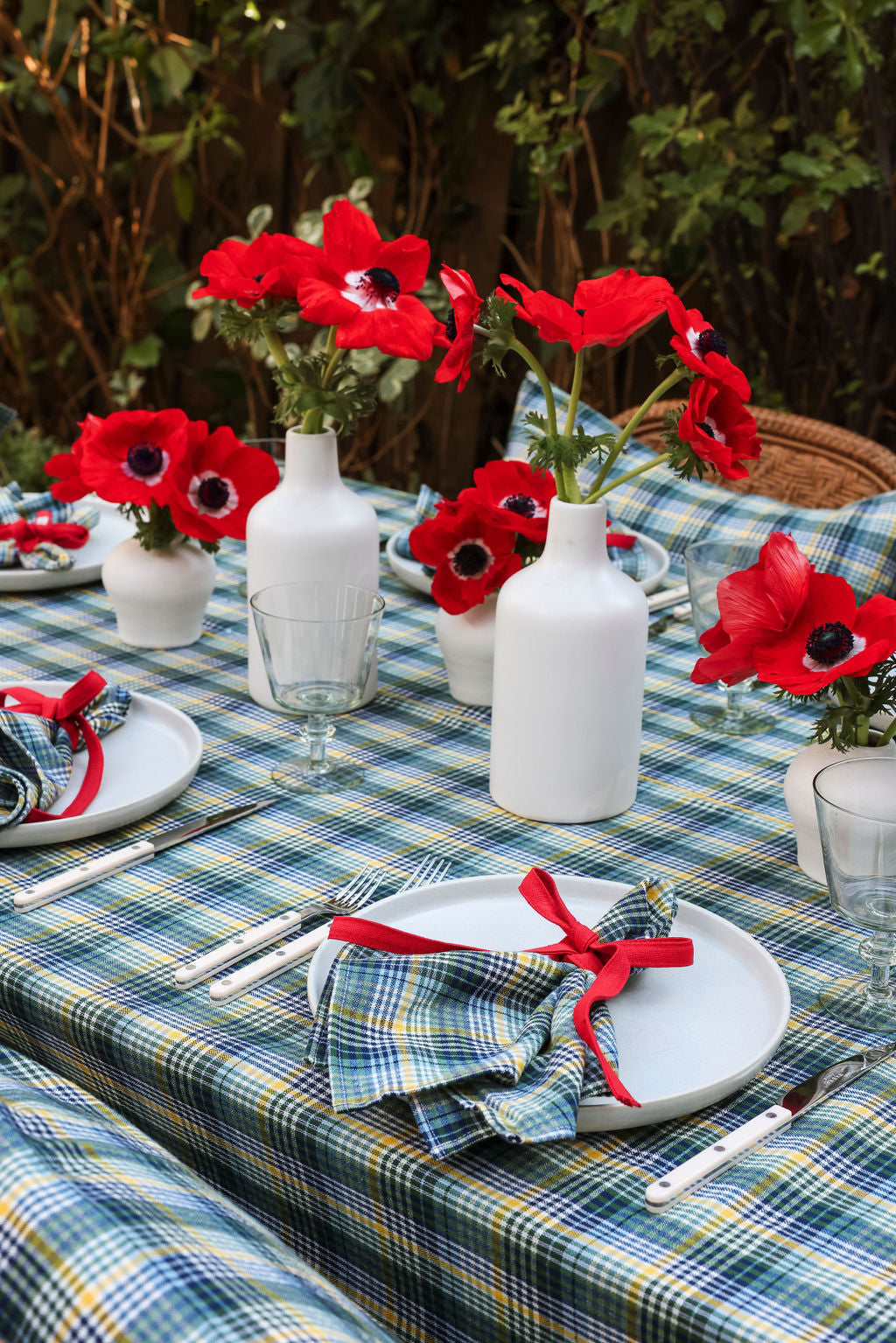 Maine Multi Plaid Napkins - Thumbnail 4