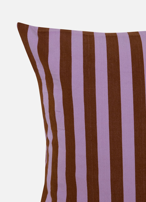 LILAC & NUTMEG - Medium Stripe Pillow