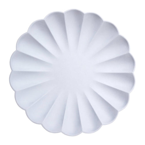 Large Lilac Compostable Plates (x8)