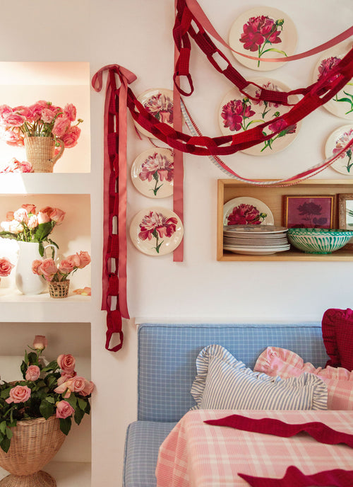 MARIANNE PLAID - Peony Petite Pillow